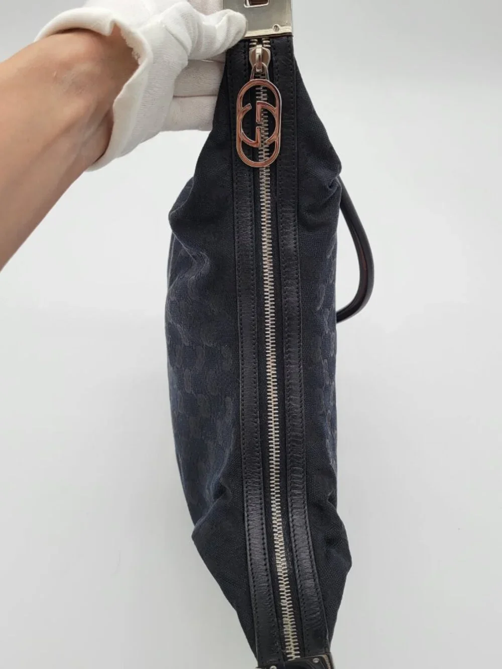 Vintage Tom Ford Era Gucci GG Canvas Hobo